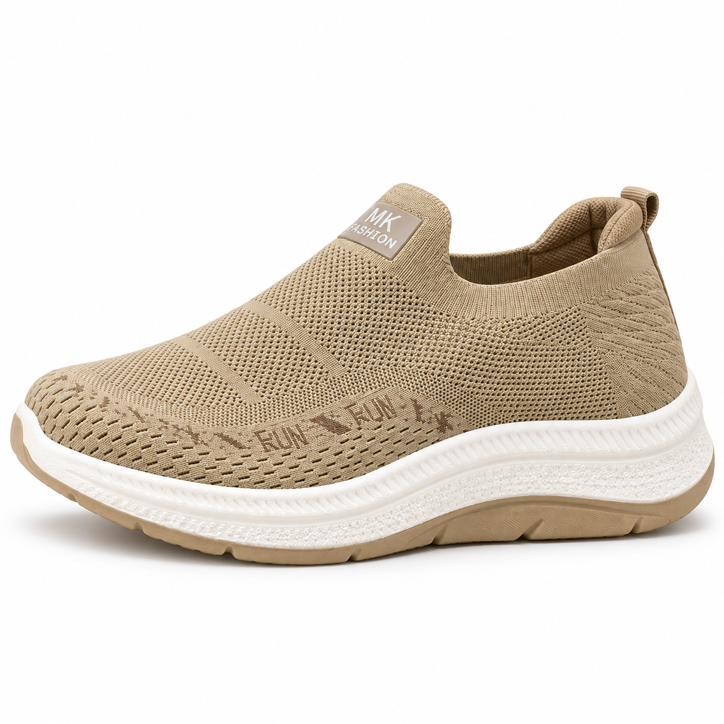 Beige Air Flex | Comfort Walk Skechers
