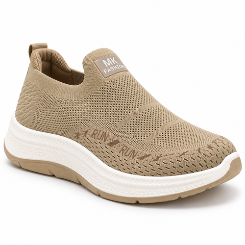 Beige Air Flex | Comfort Walk Skechers